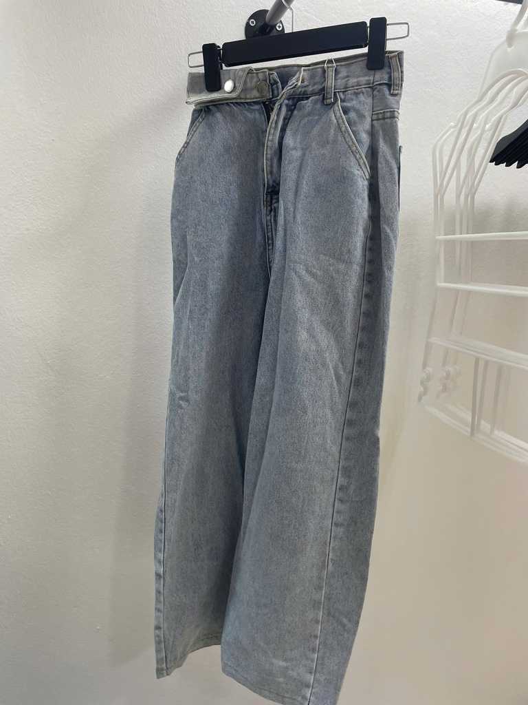 quần bò xanh dài