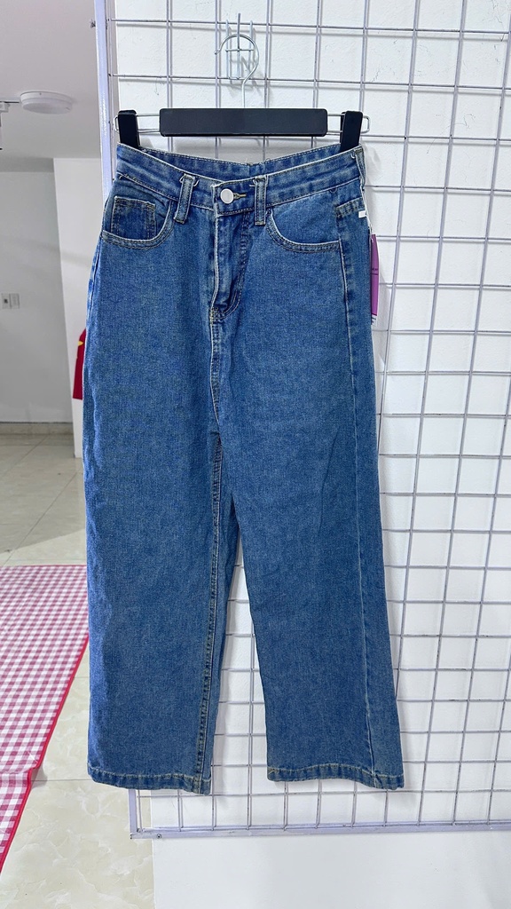 quần jean xanh xuông