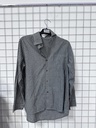 áo sơmi kẻ xám