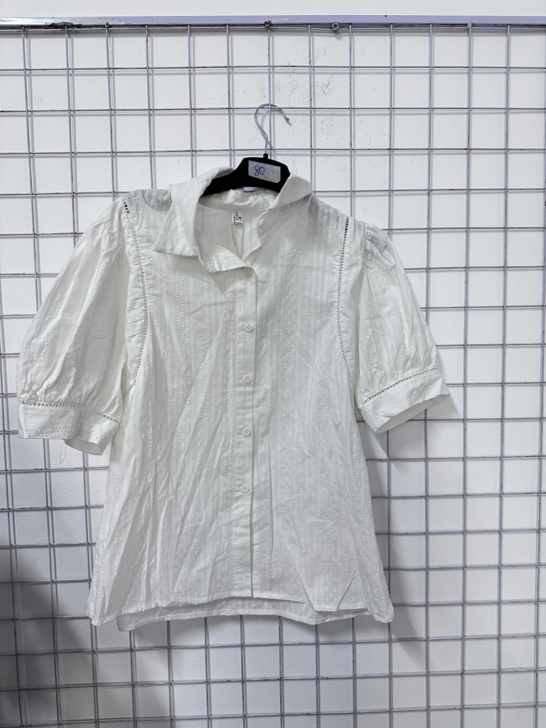 áo sơmi trắng cộc kiểu