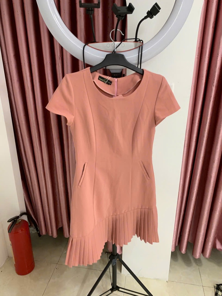 váy cam đào