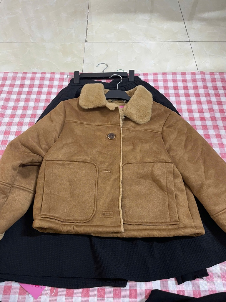 ÁO KHOÁC NÂU ZARA