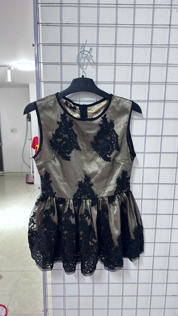 áo ba lỗ đen kiểu