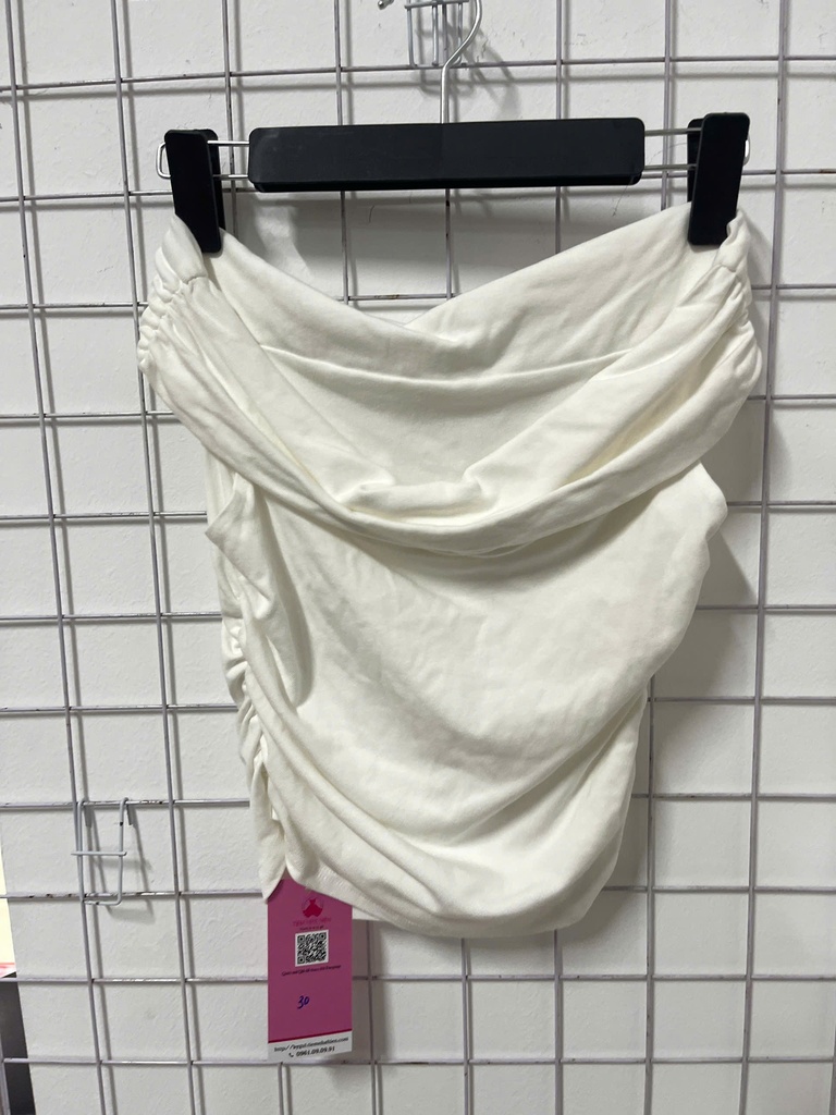 áo crt trắng trễ vai 