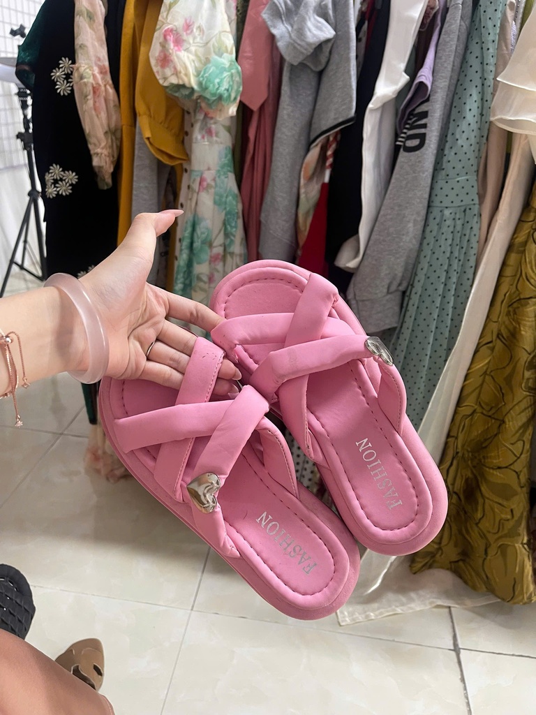 dép hồng 