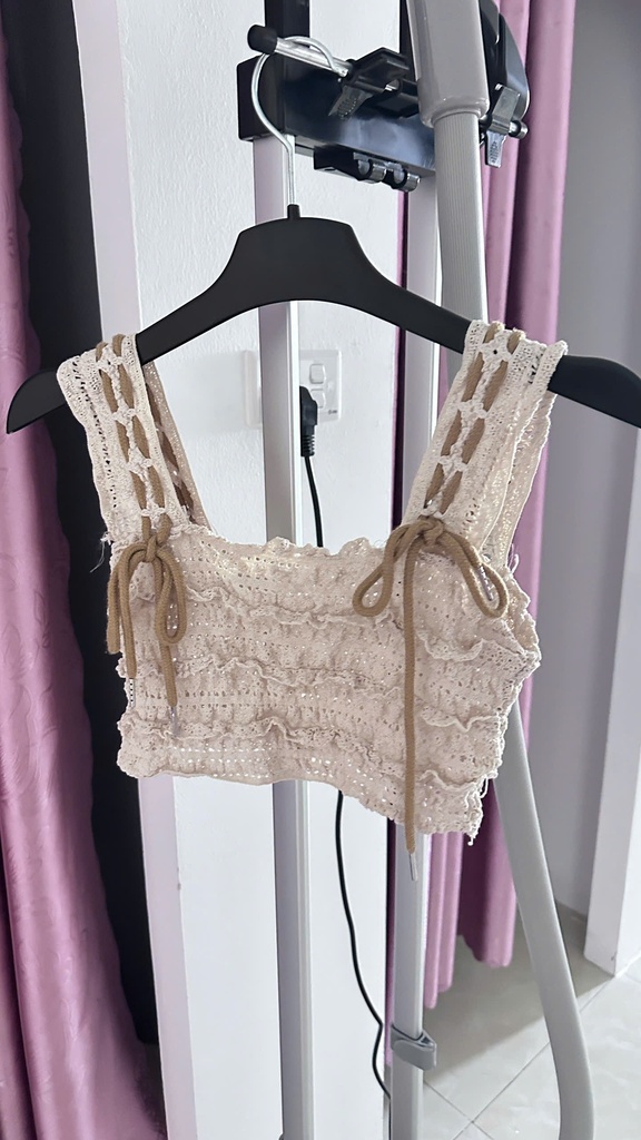 áo crt 2 dây lưới