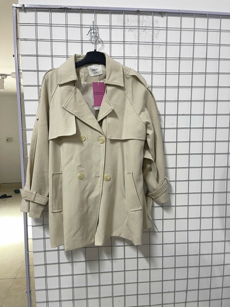 áo khoác blazer kem 