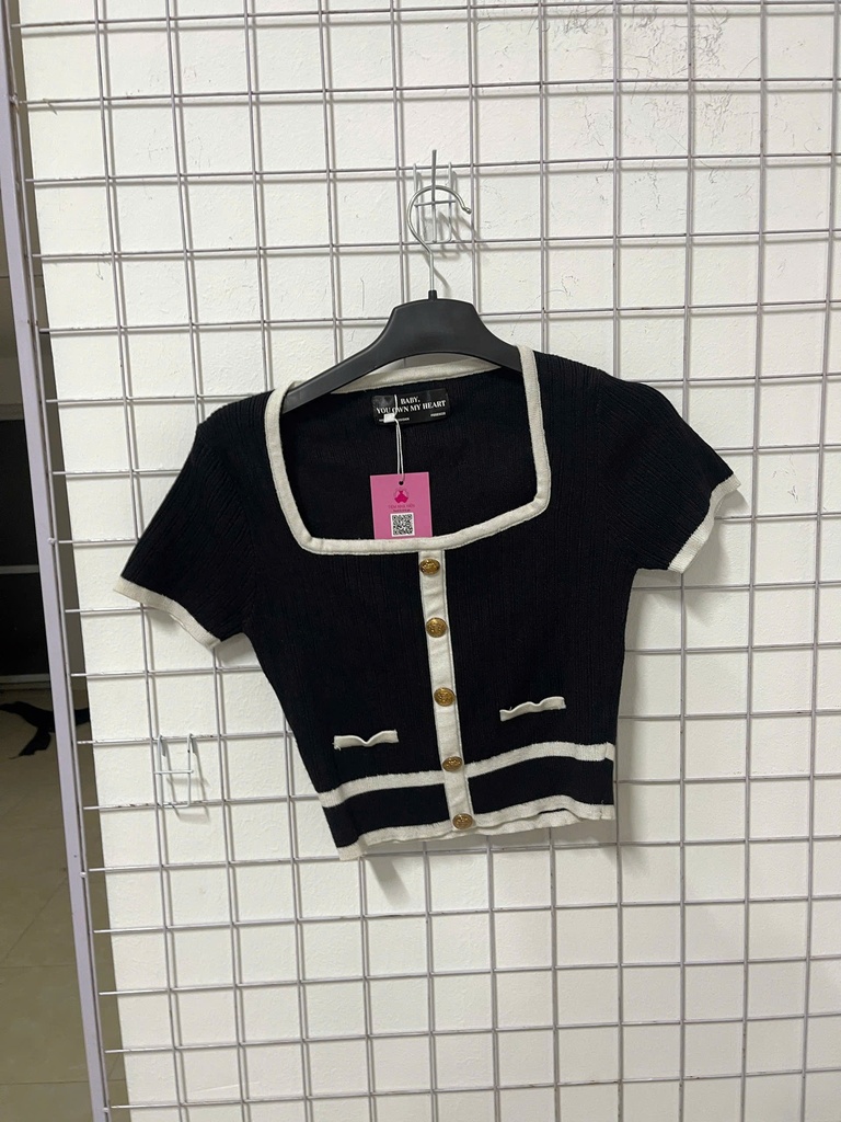 áo len đen tingoan