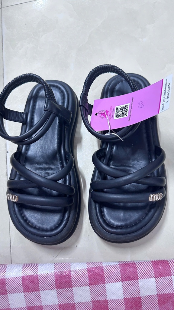 dép sandal đen