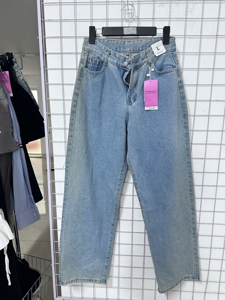 quần bò xanh xuông