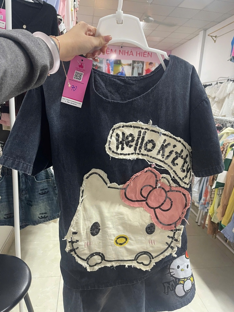 set xám helokitty