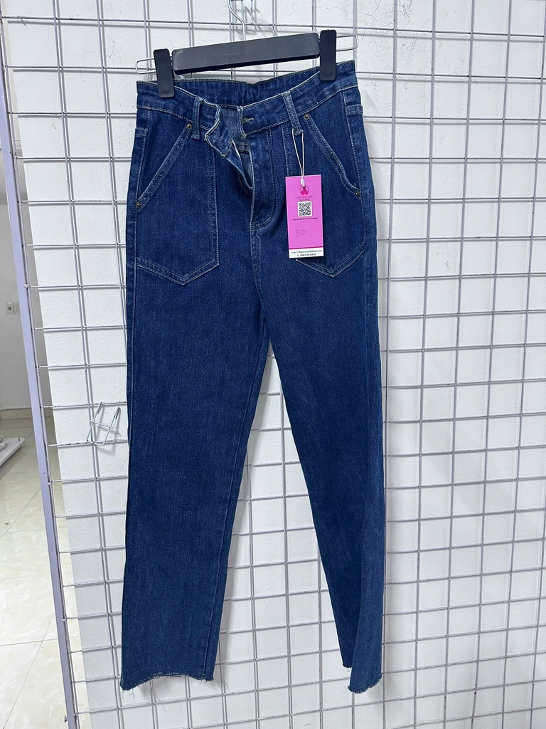 quần bò xanh đậm