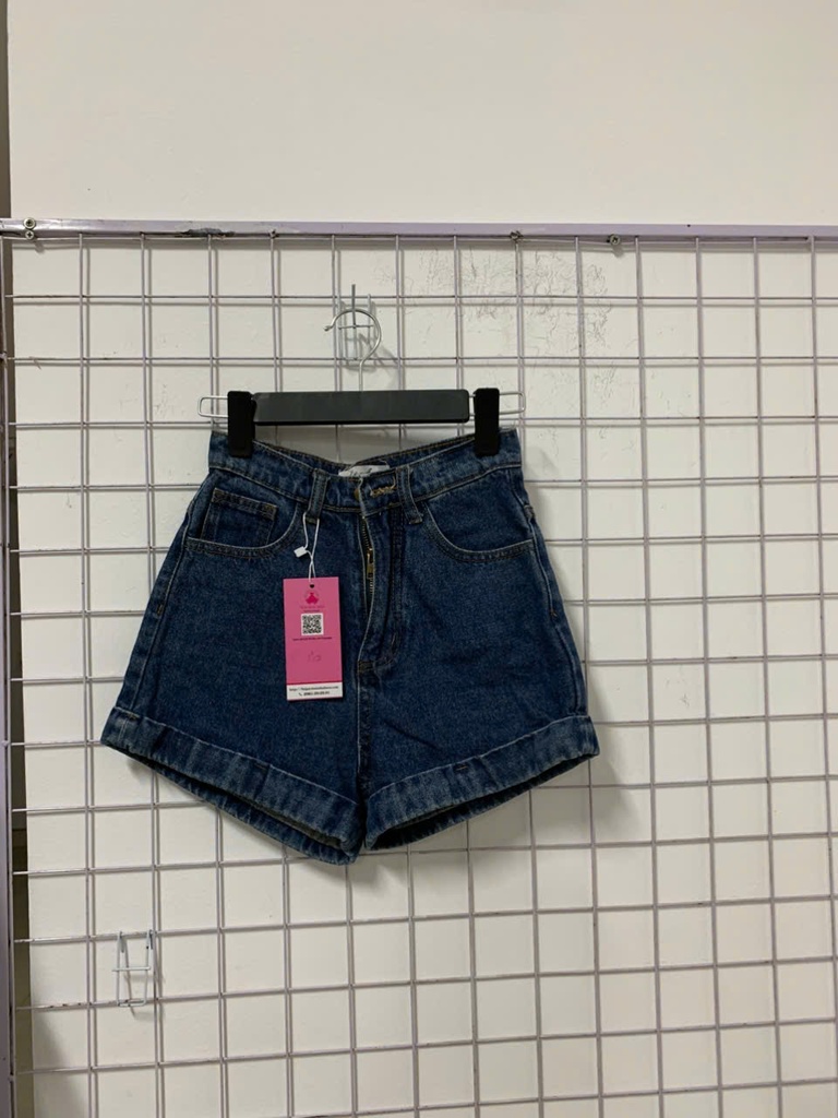 quần sooc bò xanh 