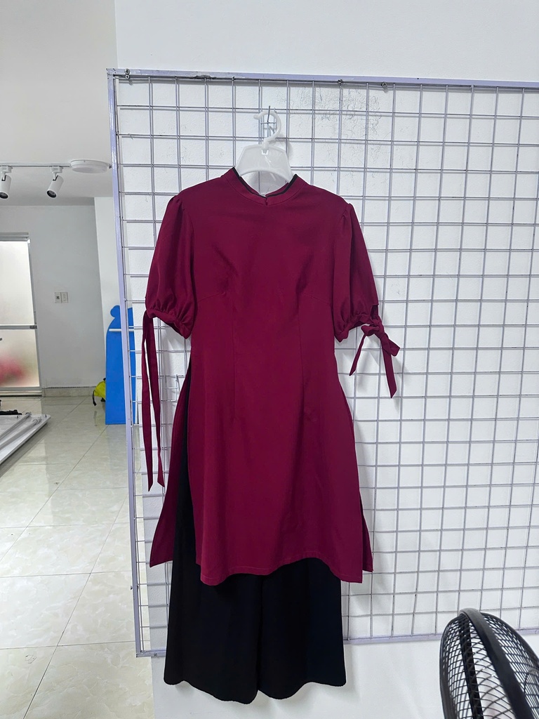 áo cách tân đỏ