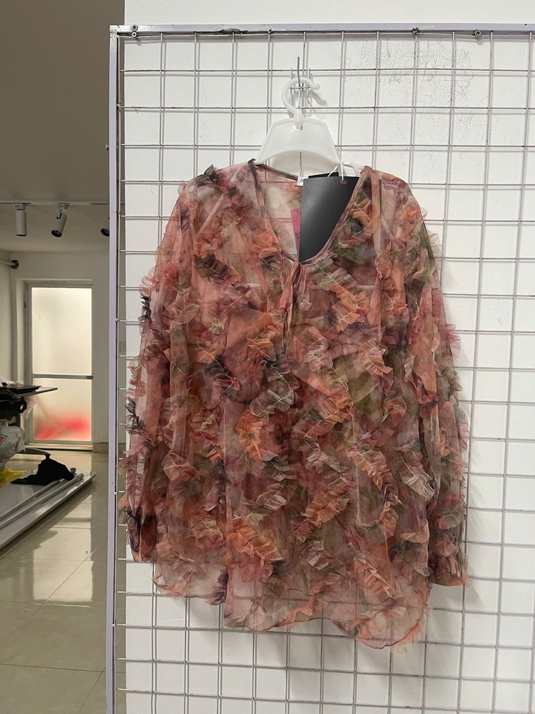 set áo voan sắc màu 