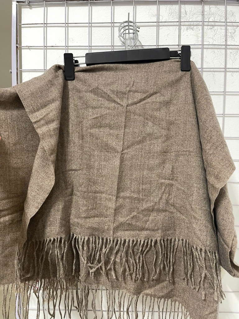 khoăn choàng nâu đậm 