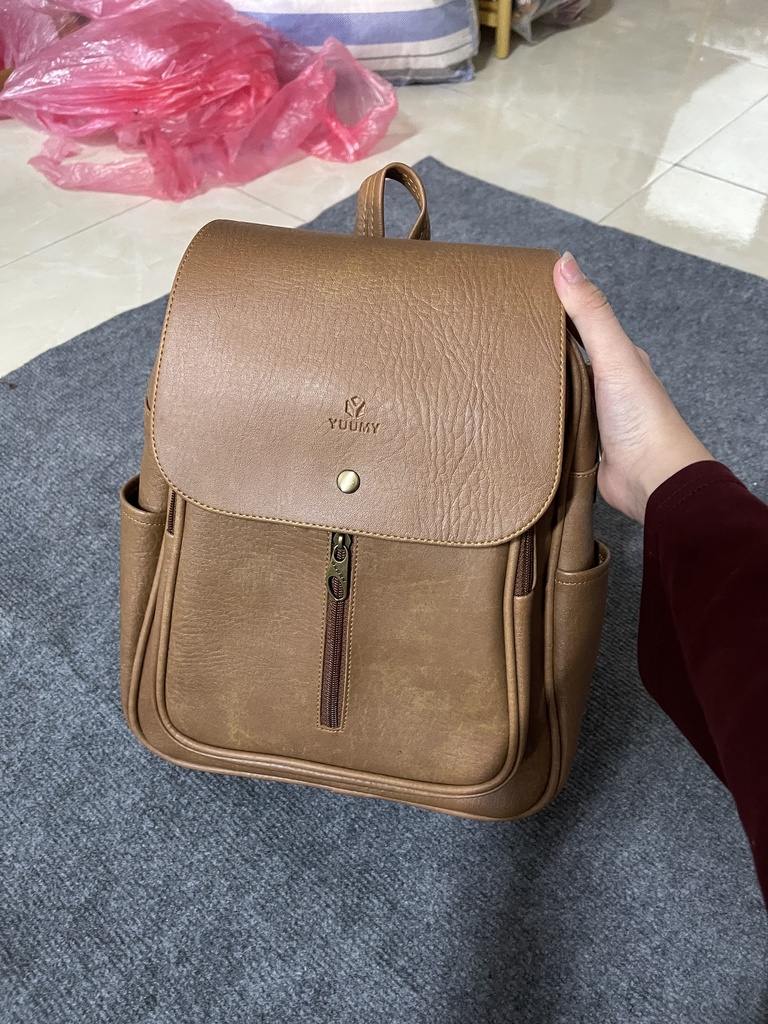 túi sách nâu 
