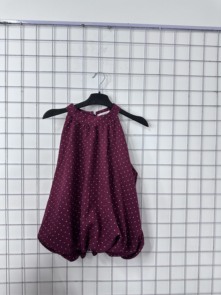 áo bí đỏ chấm bi