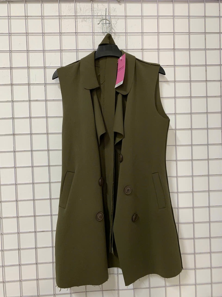 ÁO MĂNGTO RÊU TRANG