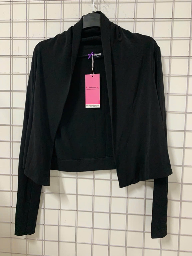 ÁO CADIAN ĐEN MỎNG ANH