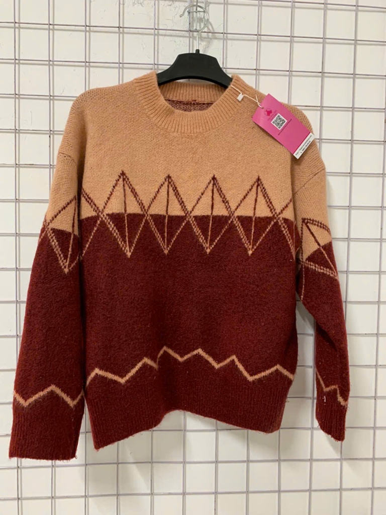 ÁO LEN HỒNG MUỐI TIÊU TRANG