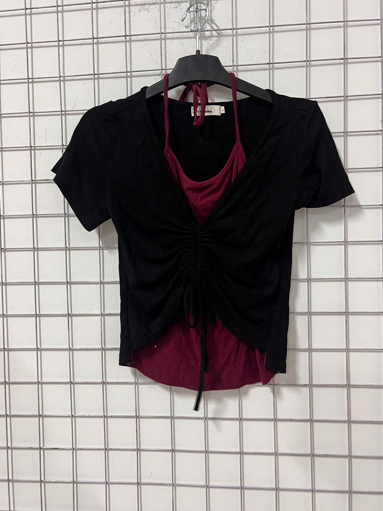 ÁO ĐEN BUỘC CỔ PHUONG