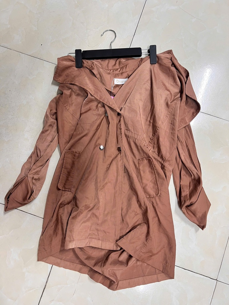 ÁO KHOÁC NÂU THANH