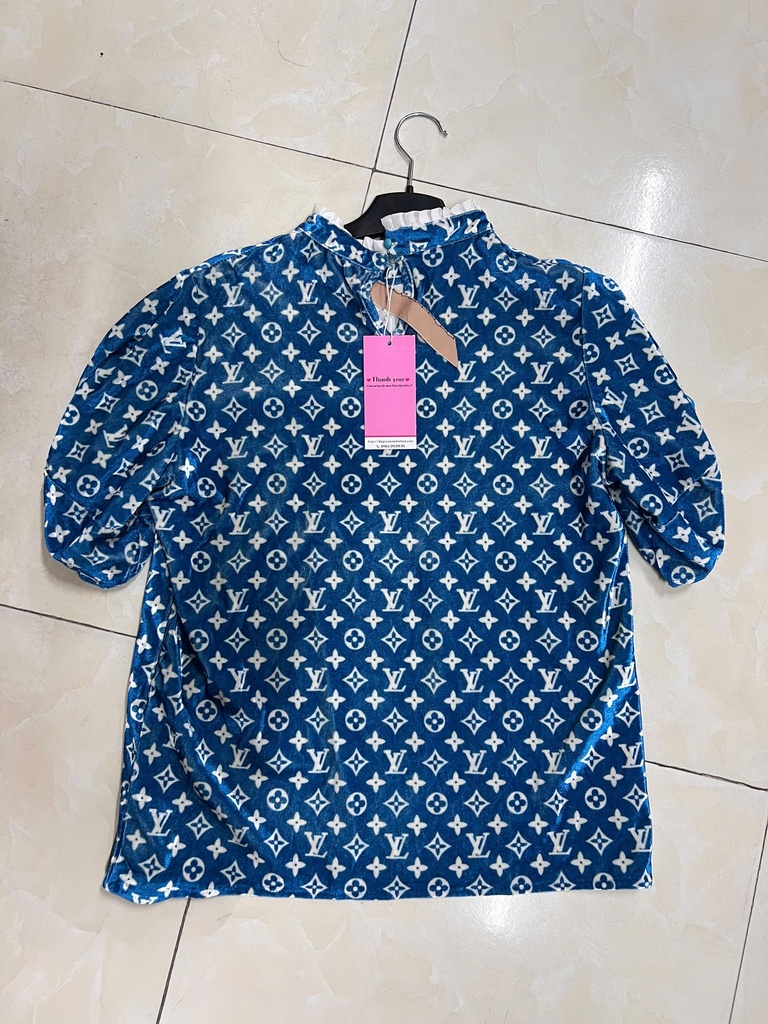 ÁO NHUNG XANH THANH