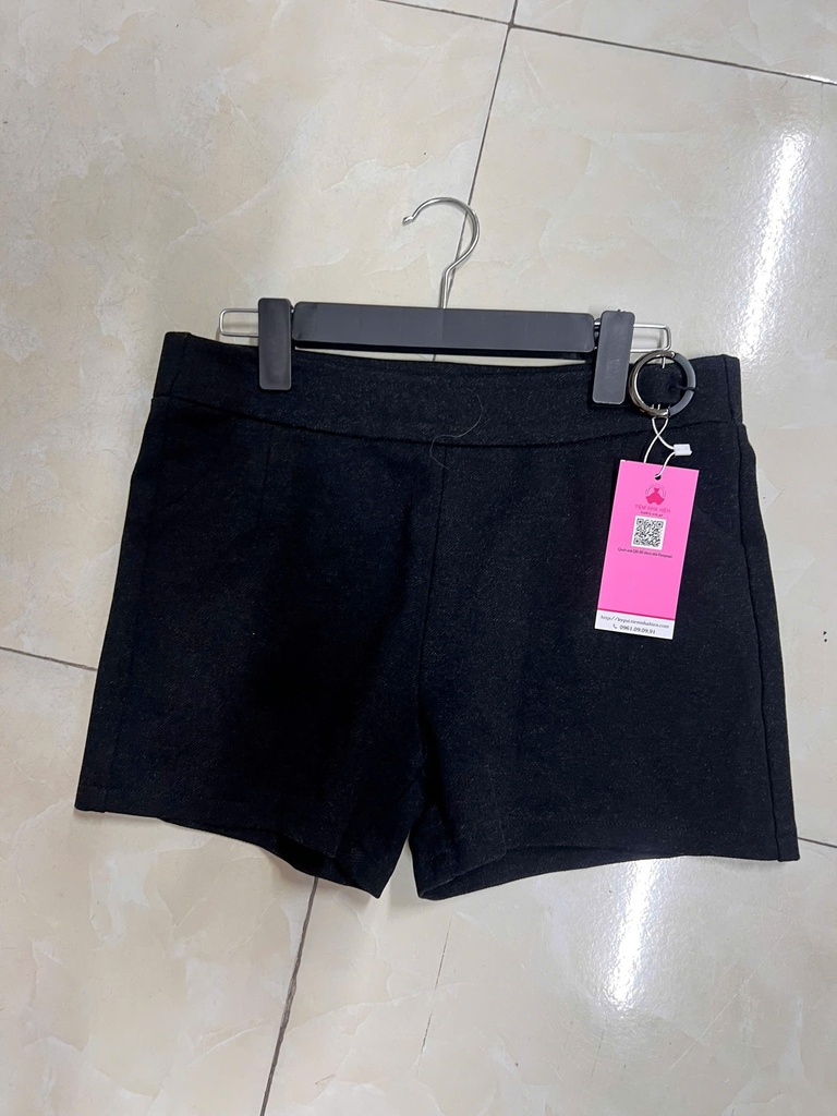 QUẦN ĐÙI ĐEN DẠ THANH