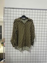 áo sơ mi chấm bi rêu