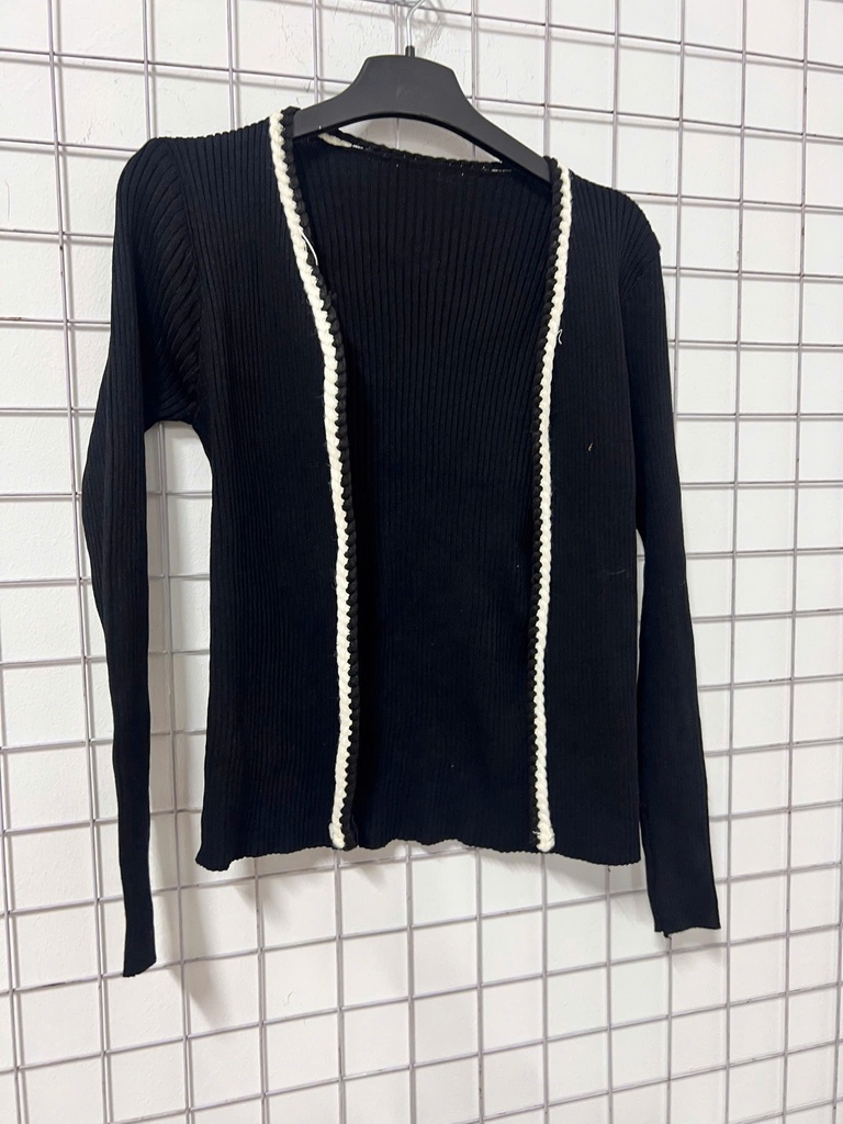 ÁO KHOÁC NGOÀI LEN ĐEN LINH