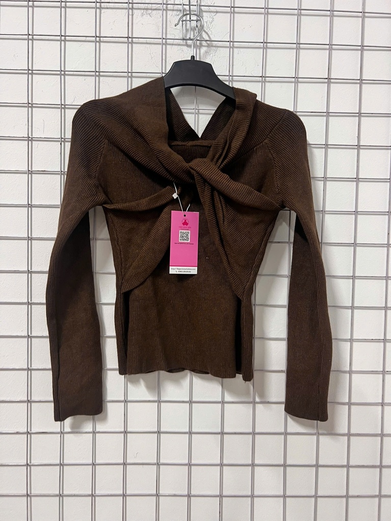 ÁO LEN CỔ ĐAN CHÉO LINH