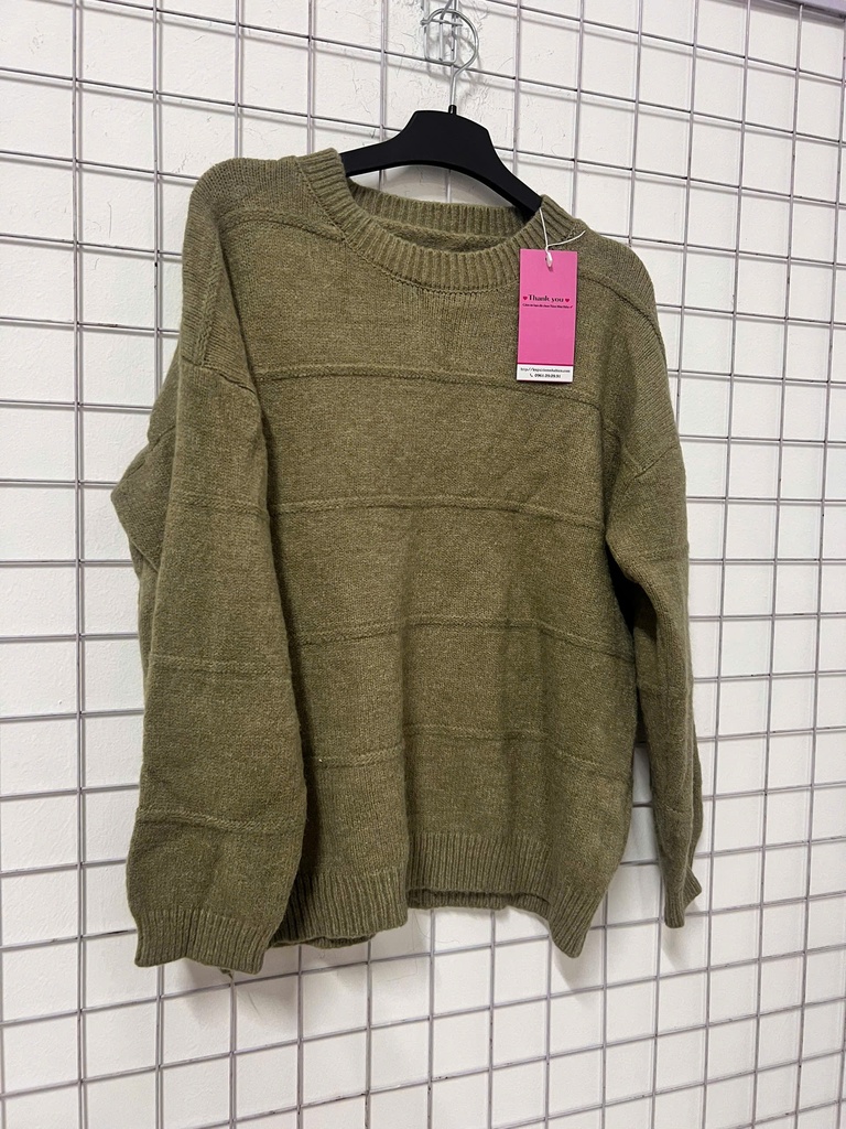 ÁO LEN XANH RÊU LINH