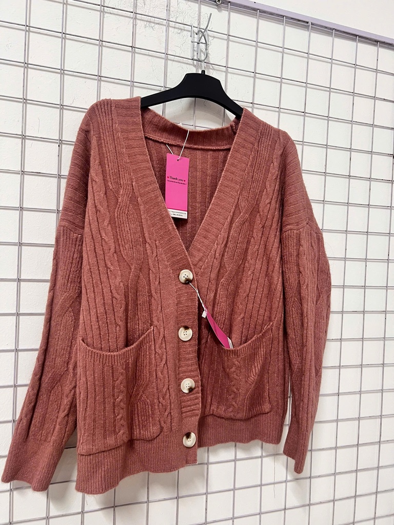 ÁO LEN HỒNG KHOÁC NGOÀI LINH