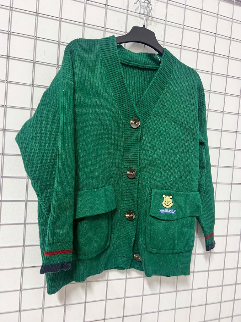 ÁO CADIAN XANH LÁ LINH