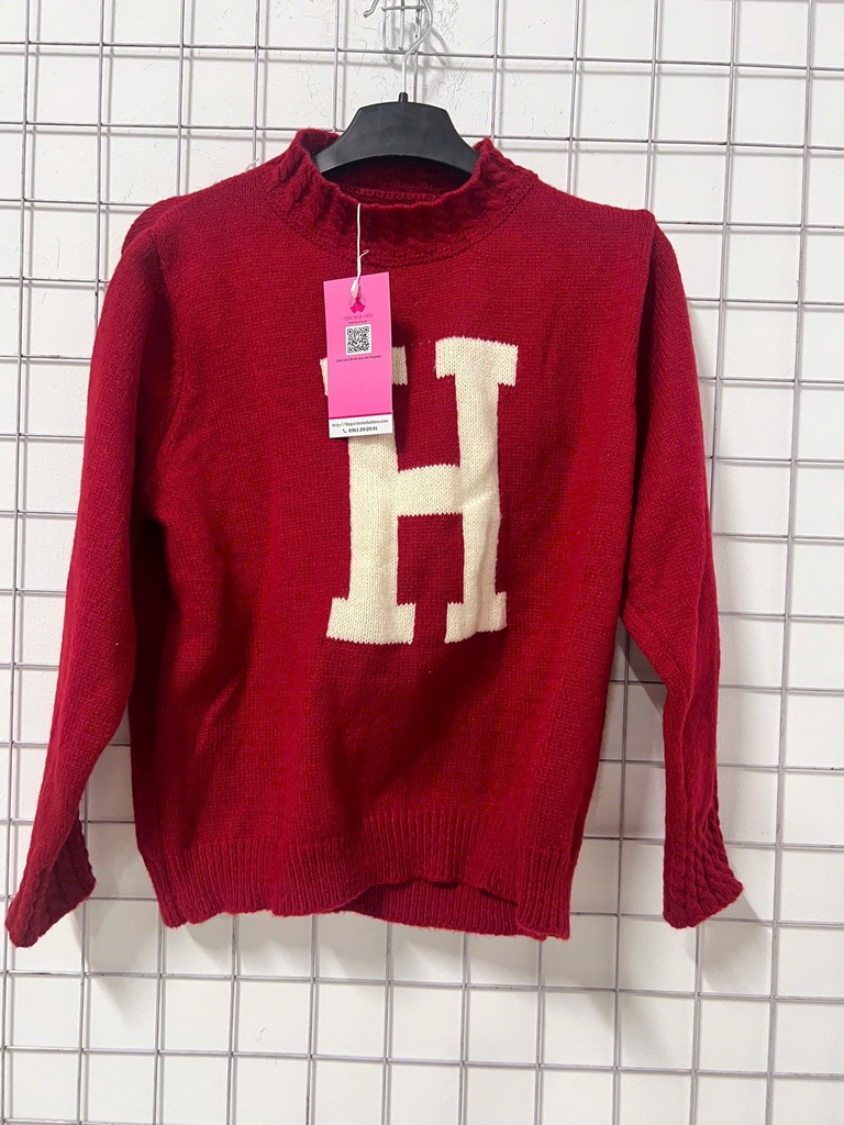 ÁO LEN ĐỎ CHỮ H LINH