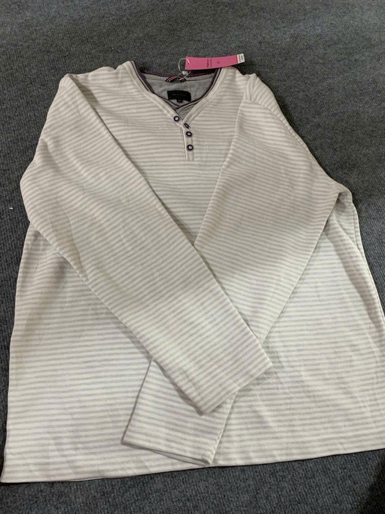 Áo Nỉ Cổ Tim kẻ ngang T.K.Linh