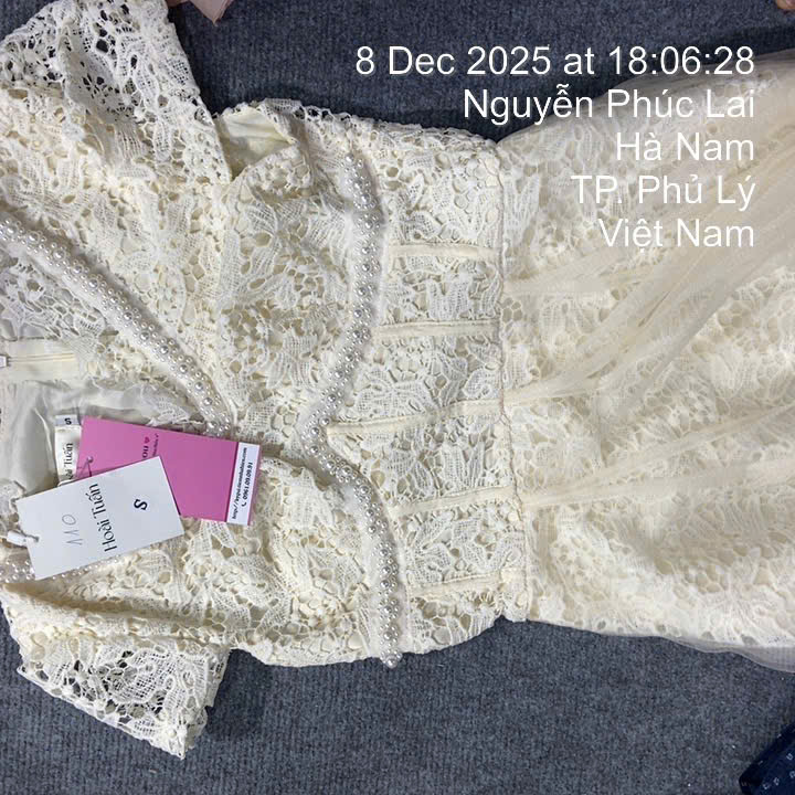 VÁY REN TRẮNG THUY