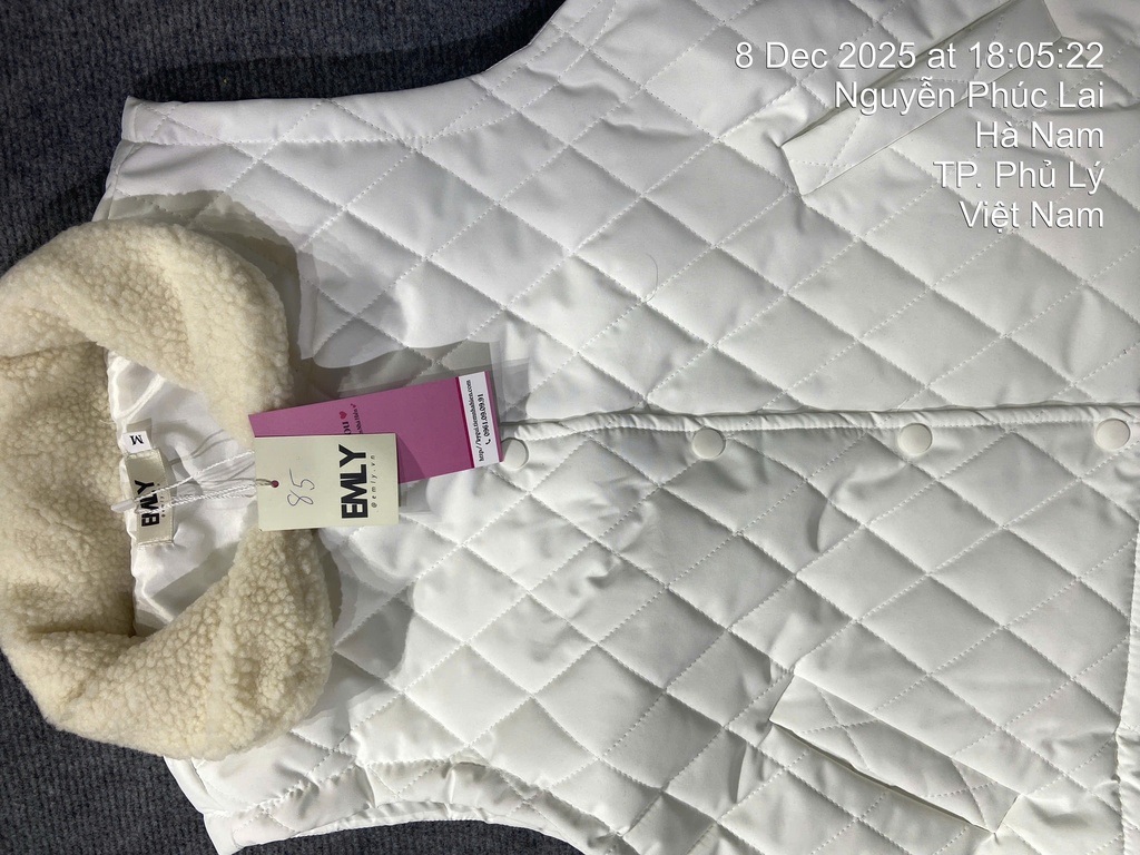 ÁO GILE TRẮNG THUY