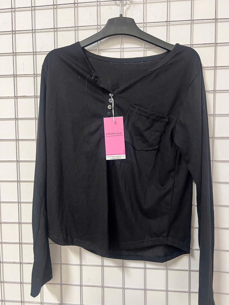 ÁO PHÔNG ĐEN LINH