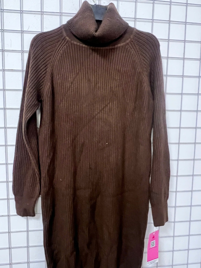 VÁY NÂU CAO CỔ LINH