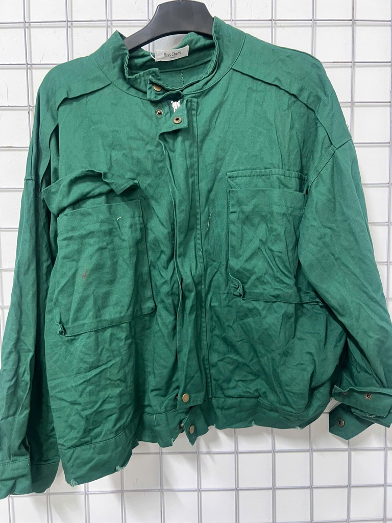 ÁO KHOÁC XANH LÁ LINH