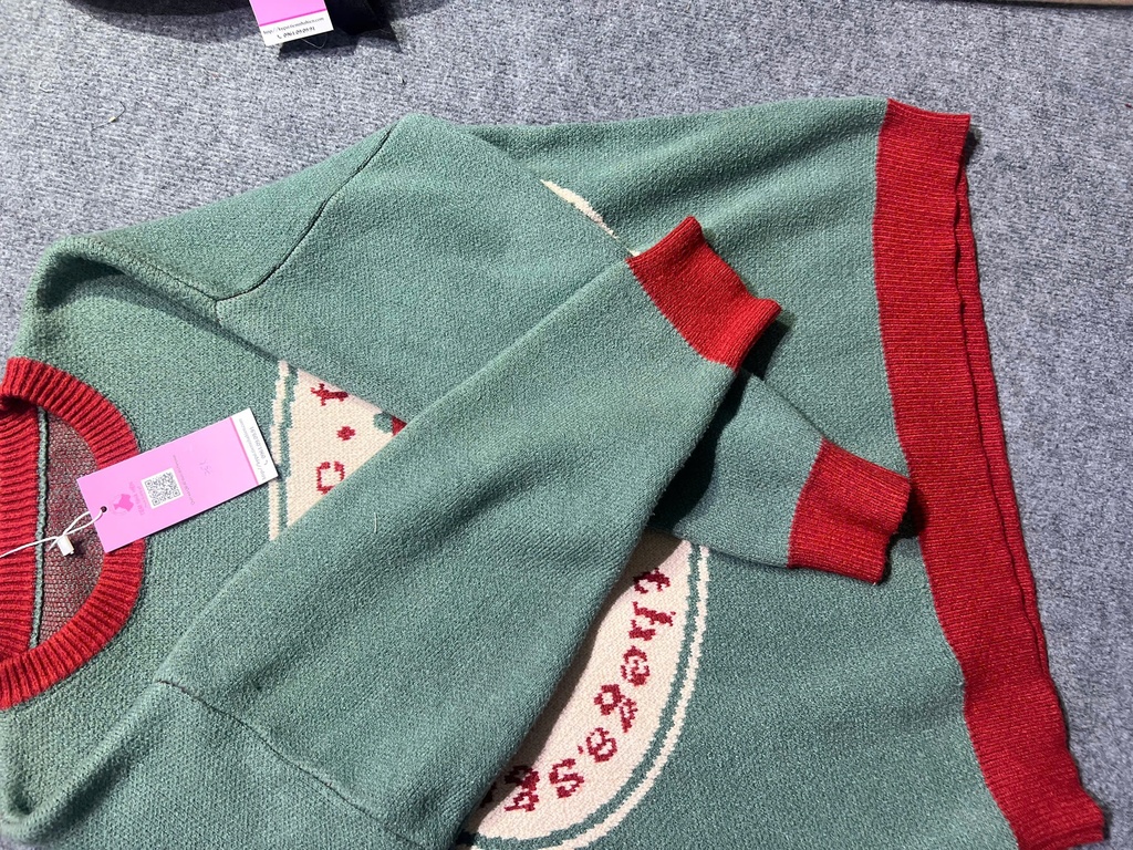 ÁO LEN XANH LÁ LINH