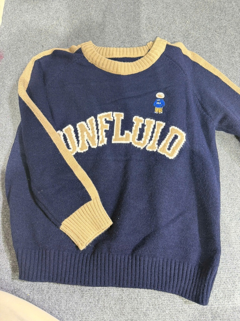 Áo len xanh than UNFLUID VTrinh 