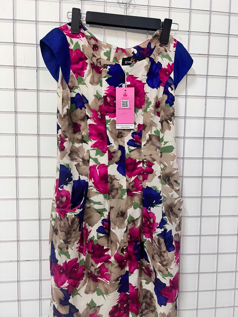 Váy Hoa xếp ly dọc NPTHAO