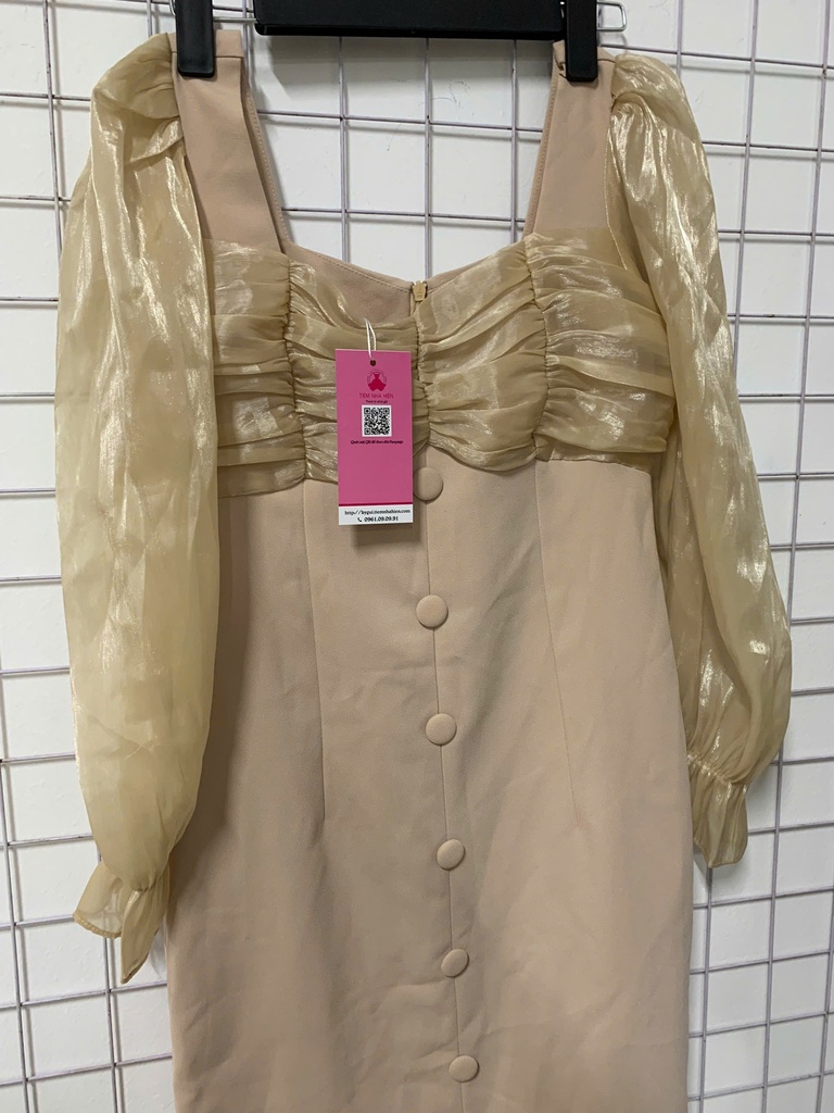 VÁY KEM CỔ VUÔNG NTKOANH