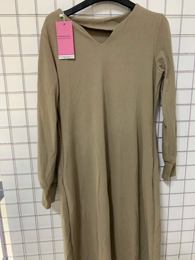 Váy Xuông dài nâu nhạt NTLINH