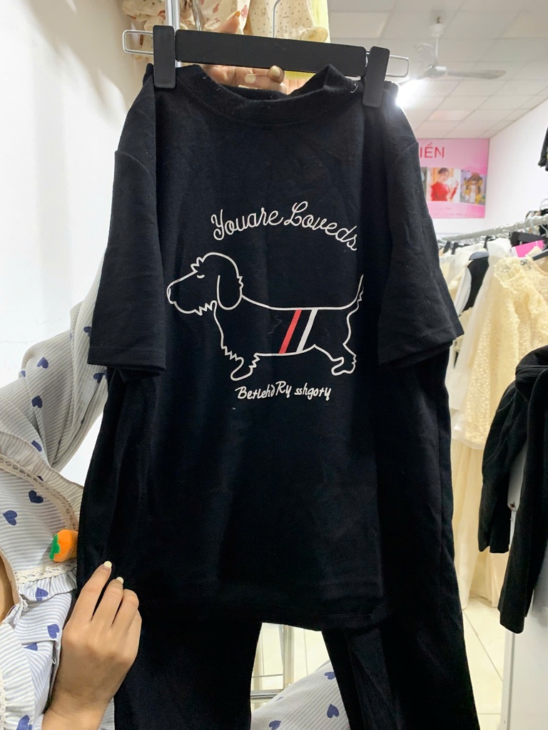 Bộ cộc tay hình chó NTLINH