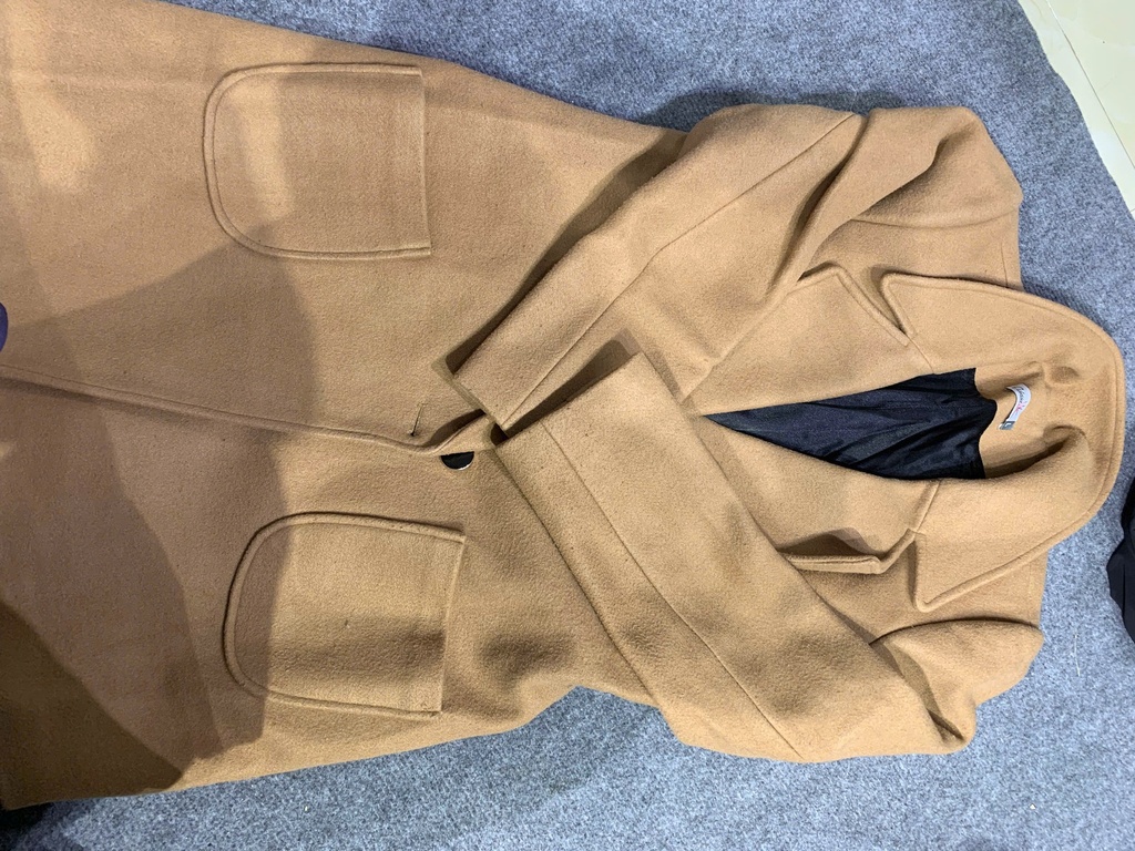 ÁO KHOÁC DẠ NÂU HHIEN