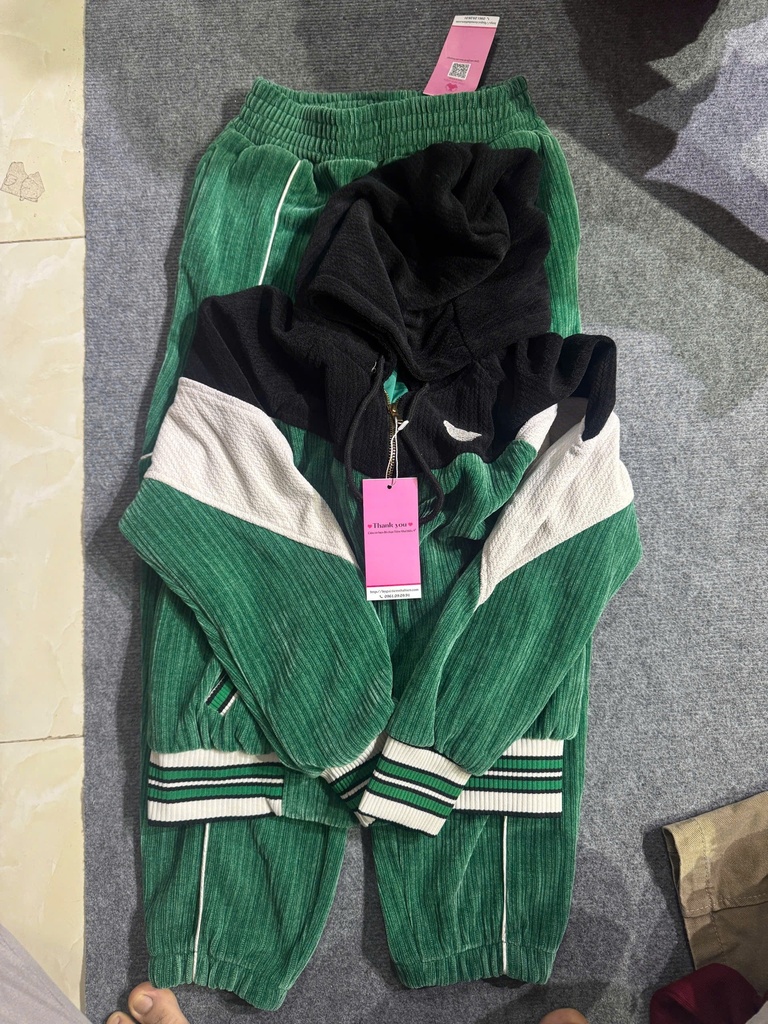 BỘ TT XANH LÁ HÔNG